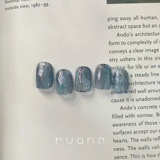 ネイル ニュアンスネイル🧡 rionaのネイルデザイン