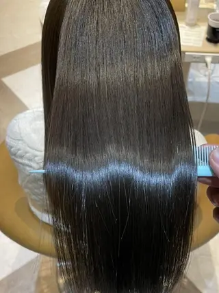 ロング ダメージレス縮毛矯正 髪質改善【美冴】のヘアスタイル