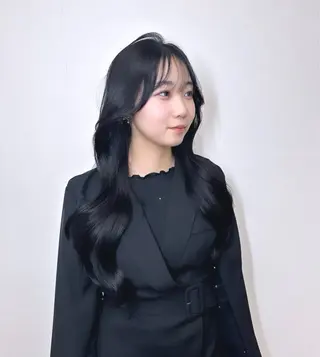 ロング 韓国ボブ/髪質改善 岩澤脩太のヘアスタイル