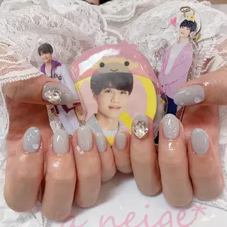 ネイル La neige* yuki 🥯🍑のネイルデザイン