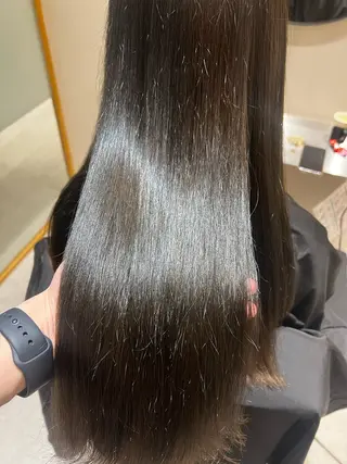 ロング カラー おおたかの森/透 明感/小林のヘアスタイル