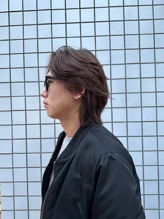 カラー メンズ 似合わせカット /パーマ岡本淳平のヘアスタイル