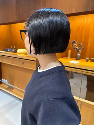 ショート カラー Chiho / 梅田 / ボブ/ パーマのヘアスタイル