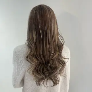 ロング カラー ヘアアレンジ ボブ／ブリーチカラー ／ゆづき🌟のヘアスタイル