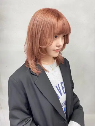 ミディアム カラー 柏 デザインカラー/ レイヤー🐣シオリのヘアスタイル