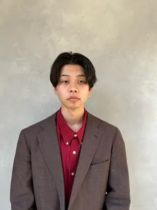 ショート メンズ メンズヘア/透明感 カラー/ayatoのヘアスタイル