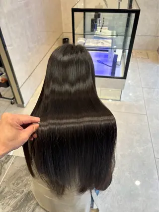 ロング パーマ hair salon Ranun髪質改善のヘアスタイル