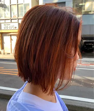 ミディアム ショートスタイル /tomo.のヘアスタイル