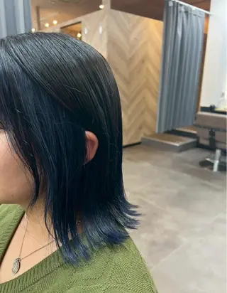 ミディアム カラー TELAHAIR 篠原翔哉のヘアスタイル