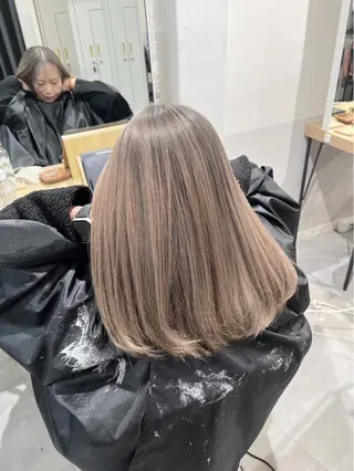 ミディアム カラー ROBIN所属・指名数No.1 /NAOYAのヘアスタイル