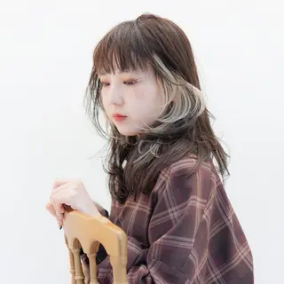 ミディアム カラー ミタニ/髪質改善 /レイヤーカットのヘアスタイル