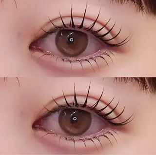 マツエク・マツパ fein.aoi🎀 🤍のマツエク・マツパデザイン