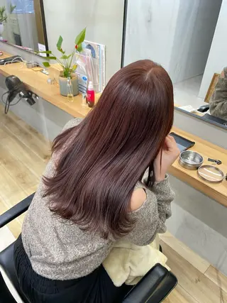 ミディアム カラー noa/ 渋谷のヘアスタイル