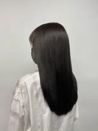 セミロング les baladins du miroir所属・🍃YURI 🍃のヘアスタイル