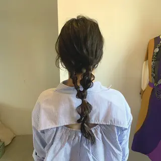 ロング kachina所属・綿貫 美雪のヘアスタイル