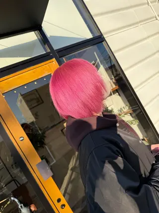 ショート キノシタ ナオユキのヘアスタイル