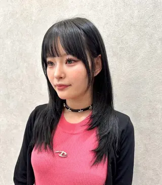 ロング 🎀透明感ブラウ ンshizuka🎀のヘアスタイル