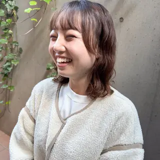 ショート パーマ 大橋 芽衣のヘアスタイル