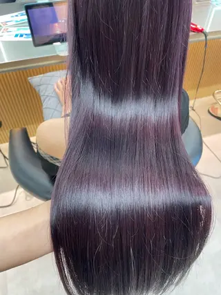 ロング 韓国ヘア/レイヤー Londエレンのヘアスタイル