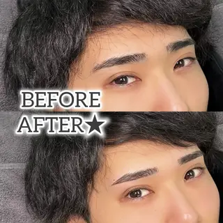 メンズ アイブロウ メンズ眉毛サロン 眉ラボ池袋東口店所属・かな ⭐️の眉毛・アイブロウイメージ
