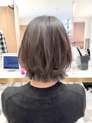 ミディアム カラー パーマ ヘアアレンジ レイヤーカット/ボブ /縮毛矯正✨大輝のヘアスタイル