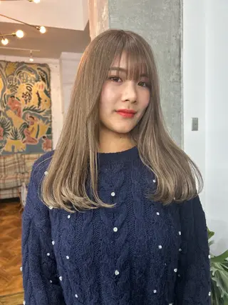 ロング 🫧透明感カラー🫧 ハシモトタケルのヘアスタイル