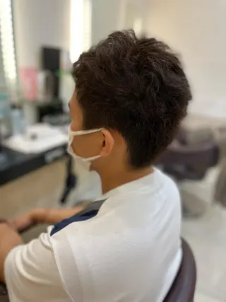 ショート メンズ トータルビューティー K:R鶴川のヘアスタイル