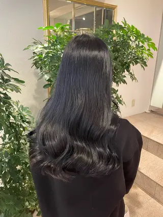 ロング カラー 韓国風/亀之園 涼のヘアスタイル