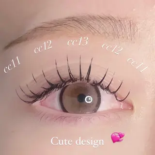 マツエク・マツパ eye mor.所属・小塚 日菜子のマツエク・マツパデザイン