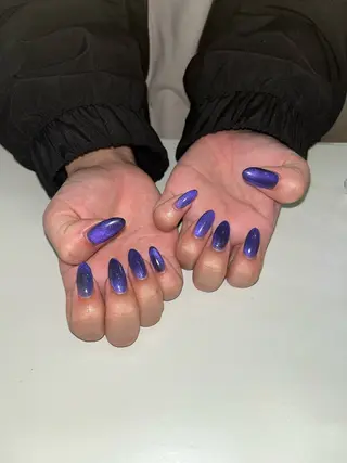 ネイル 0203ムニムサン 💙Harukaのネイルデザイン