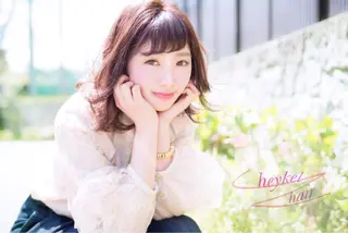 ミディアム カラー Re:ta Hair 飯田淳平のヘアスタイル