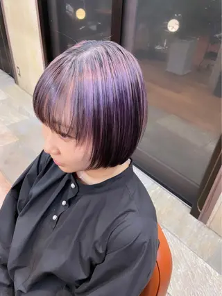 ショート カラー ayaka |トレンドヘアのヘアスタイル