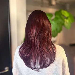 ロング カラー ANJU/本町肥後橋 /似合わせカラー💖のヘアスタイル