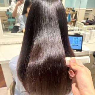 ロング Zina/髪質改善/ 縮毛矯正/谷内昇太のヘアスタイル