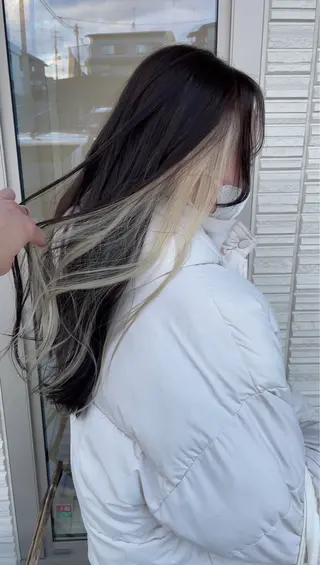 ロング カラー 橋本翔 /レイヤーカットのヘアスタイル