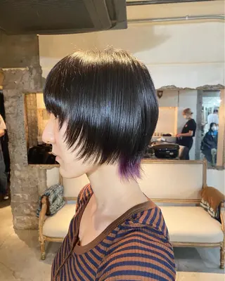 ショート カラー お任せヘア☘️☘️ 及川渚のヘアスタイル