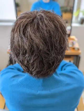 ショート カラー Kokeshi/美髪 /脱毛/ヘッドスパのヘアスタイル