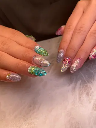 ネイル YOUTH nails waxing所属・YOUTH natsumiのネイルデザイン