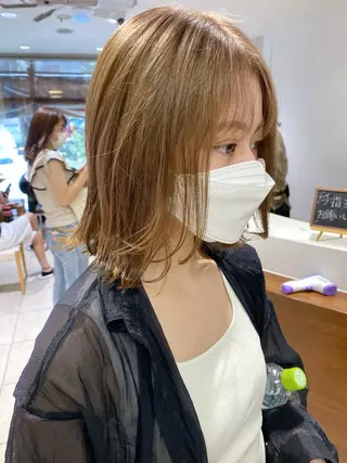 ショート カラー ブリーチ指名No.1 Daikiのヘアスタイル