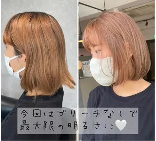 ミディアム 心斎橋/海外レイヤー 募集中三好玲奈のヘアスタイル