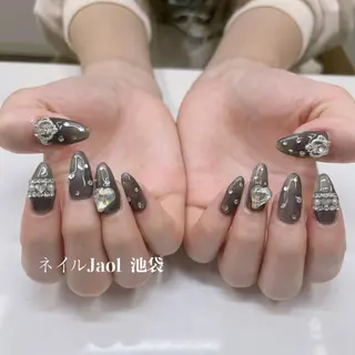ミディアム nail jaol池袋店所属・ネイルJaol 池袋のネイルデザイン