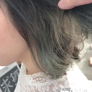 ミディアム カラー レイヤーカット匠 イソザキノリユキのヘアスタイル