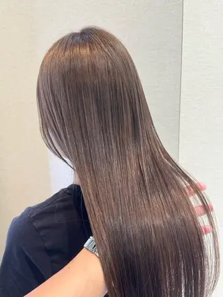 ロング ☃️顔周りレイヤー 韓国風SHUTOのヘアスタイル