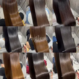 ロング カラー ageless所属・三宮/髪質改善 /縮毛矯正美髪カラーのヘアスタイル