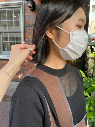 ショート カラー NOUN所属・eri kinjoのヘアスタイル