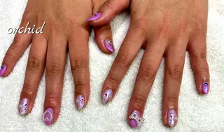 ネイル orchid ♡オーキッドのネイルデザイン