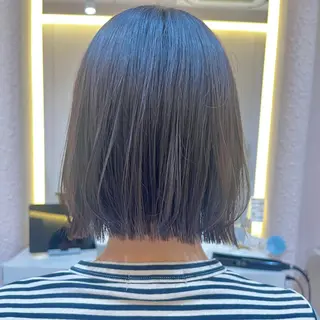 ショート カラー ハイトーン/横浜 /伊藤　怜のヘアスタイル