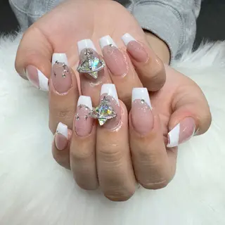 ネイル 🎀nana🫧 ワンホンネイル🎀のネイルデザイン