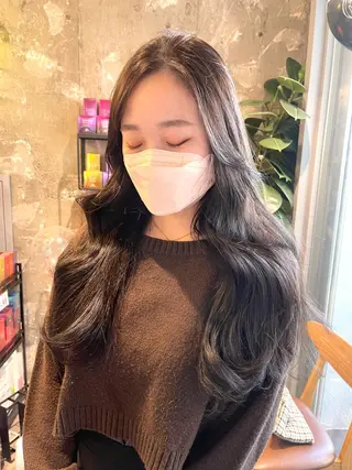 ロング ano @anomukuiのヘアスタイル