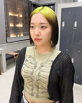 ショート カラー 村田 春歌のヘアスタイル